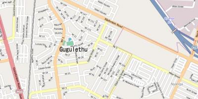 지도 gugulethu 케이프타운