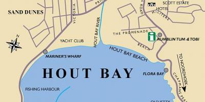 지도 hout bay 지도 케이프타운
