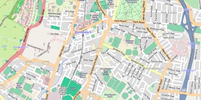 지도 rondebosch 케이프타운