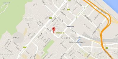 지도 wale street Cape Town